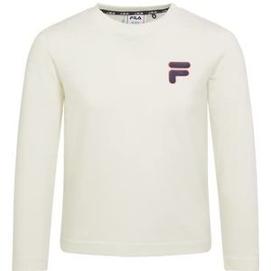 Fila Bispingen T-shirt met lange mouwen, uniseks, kinderen, Egret