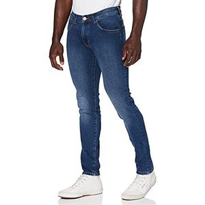 Wrangler Bryson Skinny Jeans voor heren, Blauw (Smooth Blue)