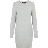 VERO MODA Vmdoffy Ls Ga Noos damesjurk met ronde hals