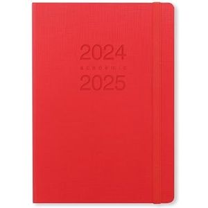Letts of London Memo Schoolagenda 2024/2025, A5, rood