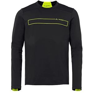 VAUDE T-shirt Qimsa Ls voor heren, zwart.