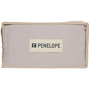 Penelope Tender laken voor eenpersoonsbed, katoen, grijs