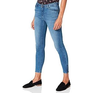 Noisy may Skinny Fit NMKIMMY Cropped Dames Jeans, Lichte jeans Blauw