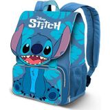 Disney Lilo & Stitch Rugzak, rekbaar, EXP, blauw, 30 x 45 cm, inhoud 28 l, blauw, één maat, uitbreidbare rugzak EXP Sit, Blauw, Exp Sit uitbreidbare rugzak
