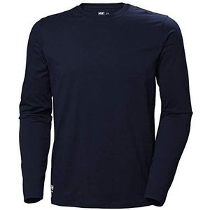 Helly Hansen Workwear Heren Cardigan Sweatshirt, Marineblauw, L, Navy Blauw