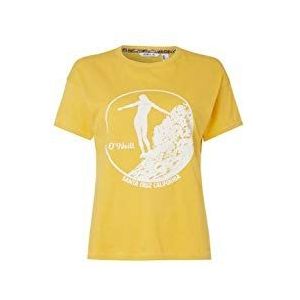 O'NEILL LW Olympia T-shirt met korte mouwen voor dames, Geel (Golden Rod)