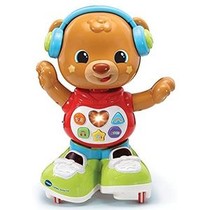 VTech Tanzbärchen Baby Lustiges - gemotoriseerde interactieve beer om te kruipen, dansen en achteraf te rennen - met muziek en leerinhoud - voor kinderen van 12 tot 36 maanden [exclusief op Amazon]
