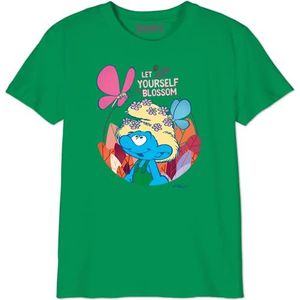 Les Schtroumpfs Bosmurfts027 T-shirt voor jongens (1 stuk), Prairie Groen