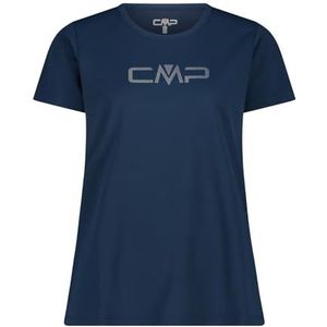 CMP T-shirt voor dames, T-shirt voor dames, Blauw Grijs