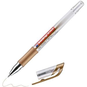 edding 2185 gel-roller, koper, 1 pen, 0,7 mm, gelpen om te schrijven, voor mandala's, bullet journals, gelrollers, rollerbalpen