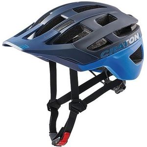 Cratoni Helmets AllRace fietshelm S-M 52-57 zwart/blauw
