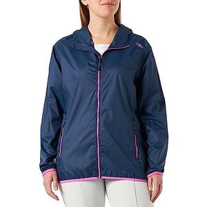 CMP Woman Rain Fix Knit Tech Mix Fleece Jacket met Hood, Boy, B.Blue-Electric, 176 dames, blauw, 48