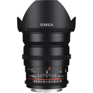ROKINON Cine DS 24 mm T1.5 Ed AS If UMC Cine Full Frame groothoeklens voor Canon EF