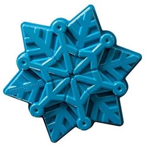 Nordic Ware Disney Frozen cakevorm van gietijzer, voor 6 kopjes, blauw