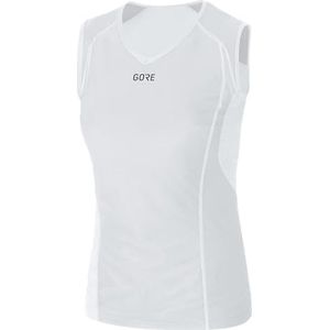 GORE Wear Tanktop voor dames, ondergoed, winddicht, maat: 42, kleur: lichtgrijs/wit, 100023, Lichtgrijs/wit