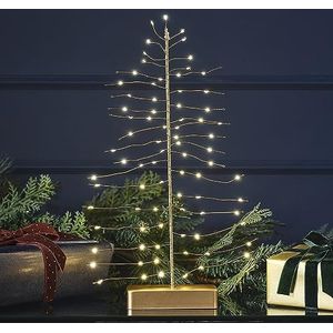 Ginger Ray Gouden LED kerstboom tafeldecoratie