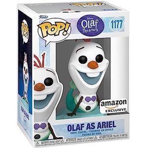 Funko Pop! Disney: Frozen - Olaf As Ariel - Frozen - Exclusief bij Amazon - Vinyl Figuur om te verzamelen - Cadeau-idee - Officiële Producten - Speelgoed voor Kinderen en Volwassenen