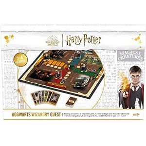 Cartamundi Harry Potter Hogwarts Wizardry Quest gezelschapsspel, oproep aan alle Harry Potter-superfans voor 2-4 spelers, leuk cadeau voor kinderen vanaf 8 jaar