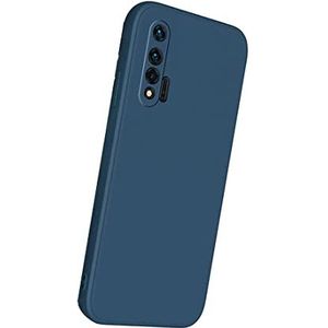 Compatible avec Huawei NOVA-6 Handyhülle, Slim Anti Scratch, Soft TPU Phone Cover, Shockproof Protective Case for Huawei NOVA6, Ultra Thin Silicone Bumper Shockproof Cover, Bleu