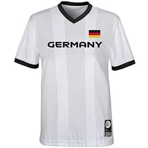 FIFA Officieel uniseks T-shirt van het WK voetbal 2023 voor dames - Duits team (1 stuk)