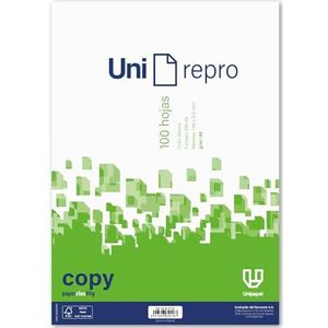 UNIPAPEL Lot de 100 feuilles A5 lisses de 90 g | Papier super résistant pour impressions de haute qualité et durabilité dans les bureaux, les écoles et les maisons.
