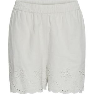 PIECES Short Pcalmina Mw Embroidery Bc pour femme, Bouleau, XS