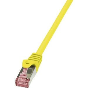 LogiLink PrimeLine Cat6 S/FTP AWG27 PIMF LSZH, 2 m, geel