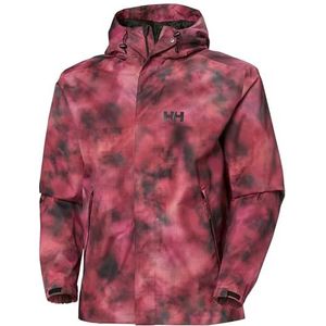 Helly Hansen Ervik Parka jas voor heren, 691 Dark Magenta Yu Spray BOB