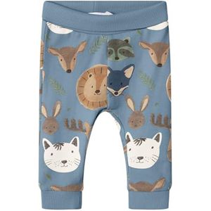 NAME IT Nbmorvan Sweatbroek, bruin, stoffen broek, baby, jongens, 1 stuk, Mountain Spring