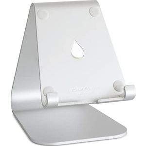 Rain Design mStand tablet, multimedia-standaard, zilverkleurig, aluminium, tablet, 33 cm (13 inch), compatibel met iPad)