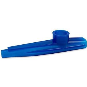 CASCHA Kazoo blauw, van duurzaam materiaal: kunststof, voor plezier bij het maken van muziek