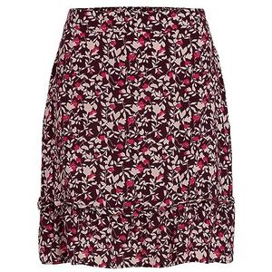 Vila Viceline APA HW Short Skirt/SU/PB, Beet Red/Aop : Apa, 44