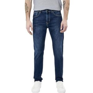 Kaporal - Tapered Slim herenjeans – Denny – heren, Delblu, 31 W/34 L, Delblu