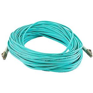 Monoprice 107625 LC/LC Multimode Duplex glasvezelkabel 10GB Aqua 30m