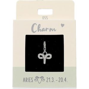 Depesche 11785-055 Express Yourself Charms - hanger voor halskettingen en armbanden, zilveren ram, als klein cadeau