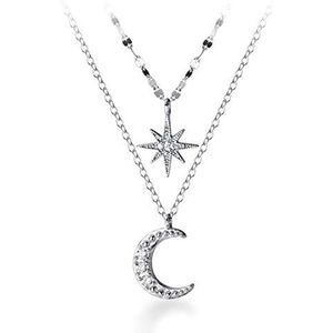 SLUYNZ 925 sterling zilveren choker ketting voor tienermeisjes vrouwen gerhodineerd sterling zilver, Sterling Zilver