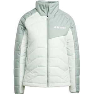 adidas Femme Terrex Multi Synthetic Insulated Jacket, linen green/silver green, XL