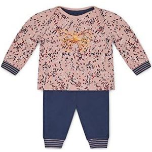 Charlie Choe Girls Pajamas pyjama roze + indigo 56, roze + indigo, roze + indigo