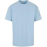 Urban Classics - Heavy Oversized Acid Wash Heren T-shirt Blauw