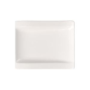 Villeroy en Boch NewWave Broodbord van porselein, 18 x 15 cm, wit