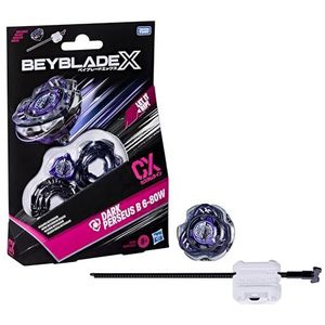 Beyblade X Starter Pack set, Dark Perseus B 6-80W CX, tol en launcher