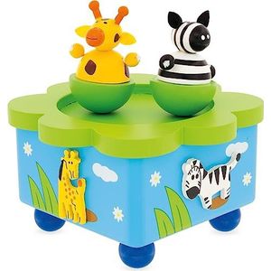 Ulysse Couleurs d'enfance - 3877 – speelgoed voor peuters – muziekdoos jungle