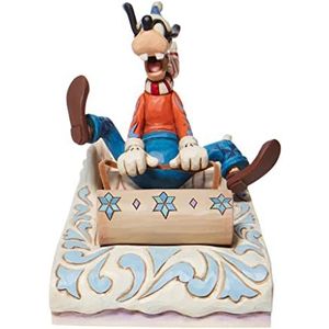 Enesco Disney Traditions 6008974 Dingo slee figuur, 14 x 11,5 x 15,5 cm