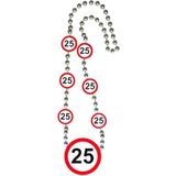 Folat - 25 Jaar Verkeersbord Ketting