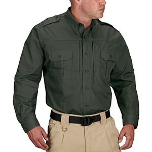 Propper Tactisch overhemd met lange mouwen voor heren, kaki, L, sparrenhout
