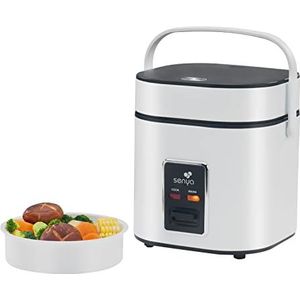 Senya Rice Perfect rijstkoker, 2 l, stoom, warmhoudfunctie, automatische uitschakeling, 400 W SYCK-RC004