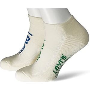 Levi's Unisex Crew Sock Sneakers, blauw/groen, 39/42, blauw/groen, 39-42 EU, Blauw/Groen