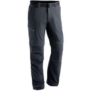 Maier Sports Tajo Trekkingbroek voor heren, 2 ritsen, zwart.