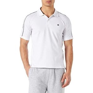 Champion Stretch poloshirt van piqué-stof voor heren, Wit.