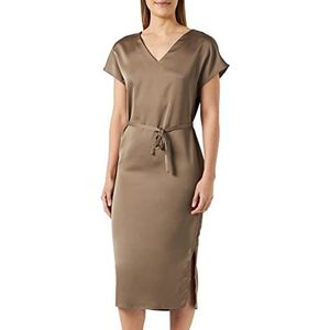 Vila Noos damesjurk S/S Dress/Su, Walnoot